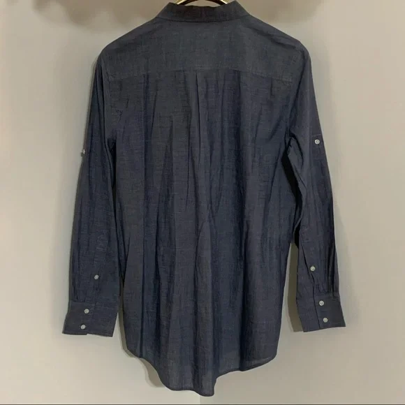 J. Crew Chambray Tunic Top - Picture 4 of 8